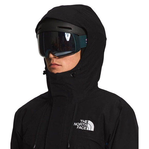 COPY - The North Face Men's Black Blue Goldmill Insulated Ski Parka Jacket size… - Picture 4 of 16